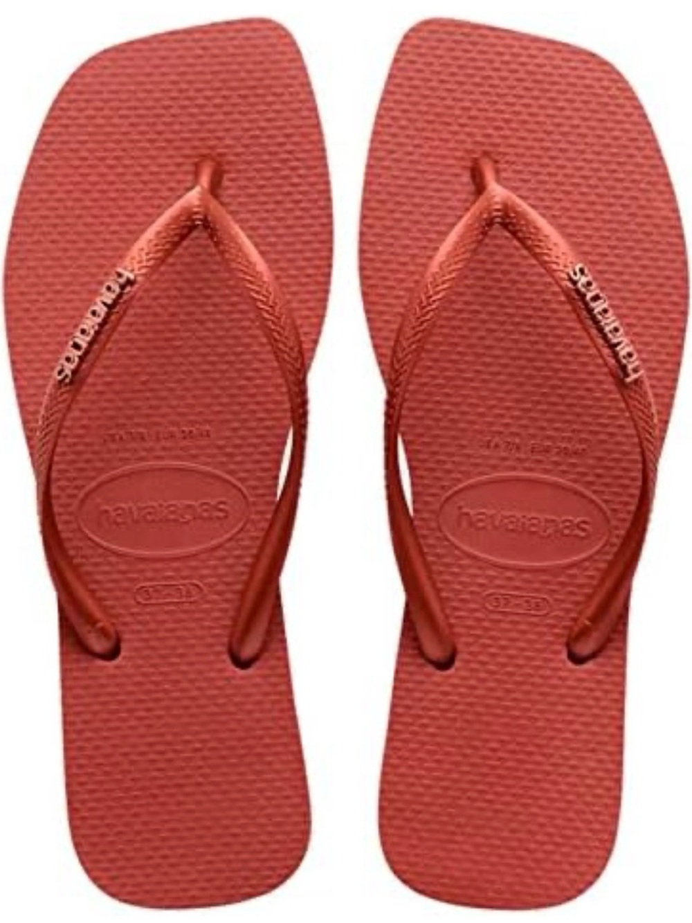 Havaianas Women's Slim Flip Flops in Terracotta